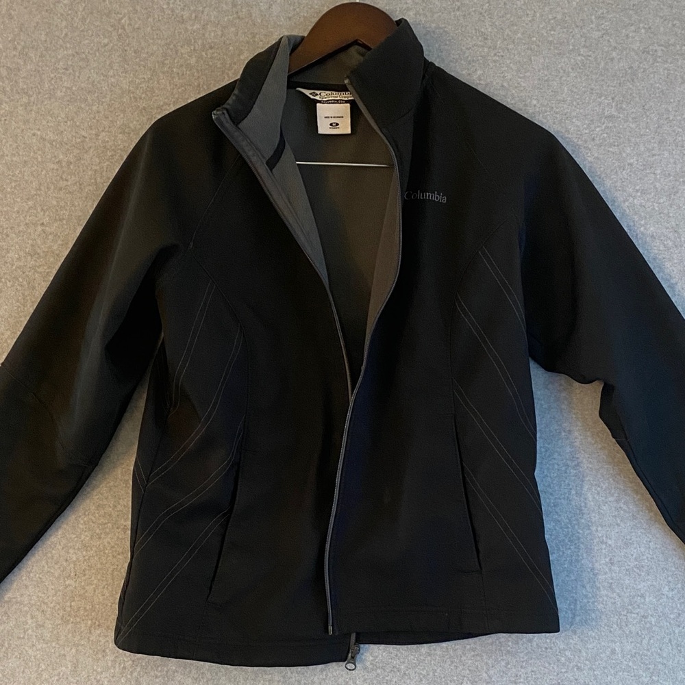 Columbia Charcoal Full-Zip Jacket